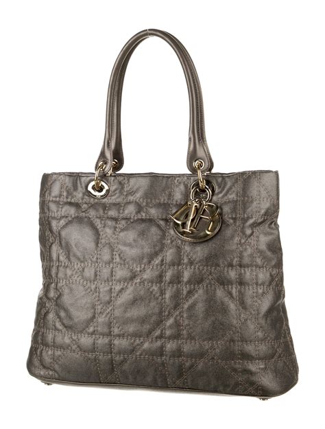 christian dior cannage tote.